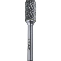DEDRA DED7948 frez trzpieniowy walcowy zaokrąglony C10x20mm 6mm, pilnik obrotowy do metalu węglikowy