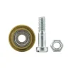 DEDRA DED0024 Kółko tnące 22/6 mm HM łożyskowane ze śrubą do glazury, płytki