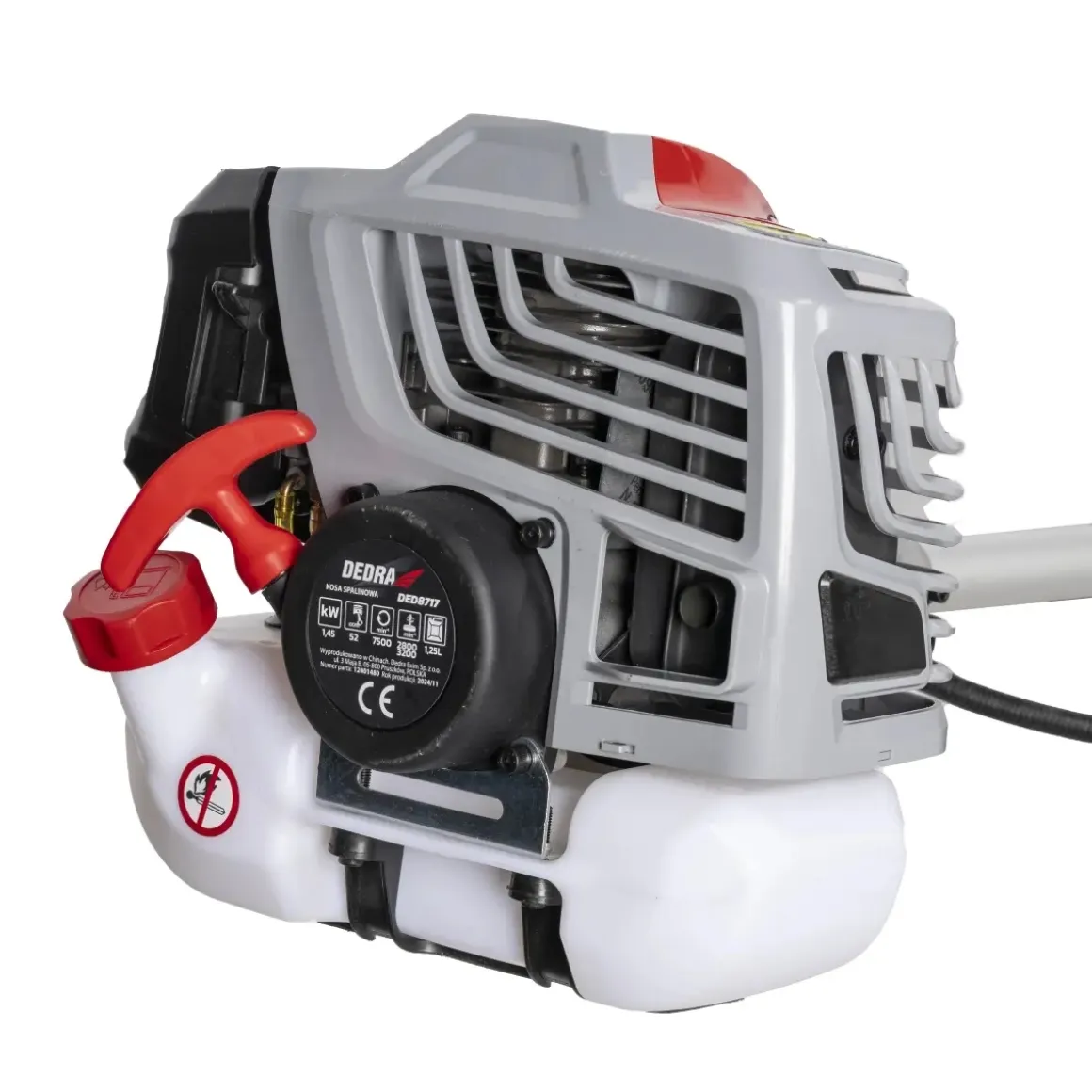 DEDRA DED8717 Kosa spalinowa 1,45kW 52cc podkaszarka wykaszarka 3 głowice 3T