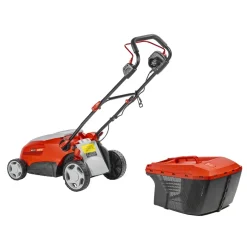 DEDRA DED8741 Kosiarka elektryczna 1600W 36cm, ogrodowa do trawy z koszem 40L