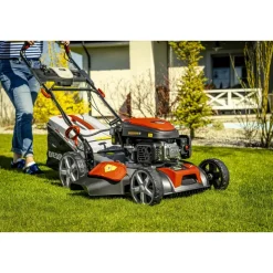 DEDRA DED8725-51L2SE Kosiarka spalinowa z napędem 51 cm Loncin 196cc elektryczny start mulczowanie