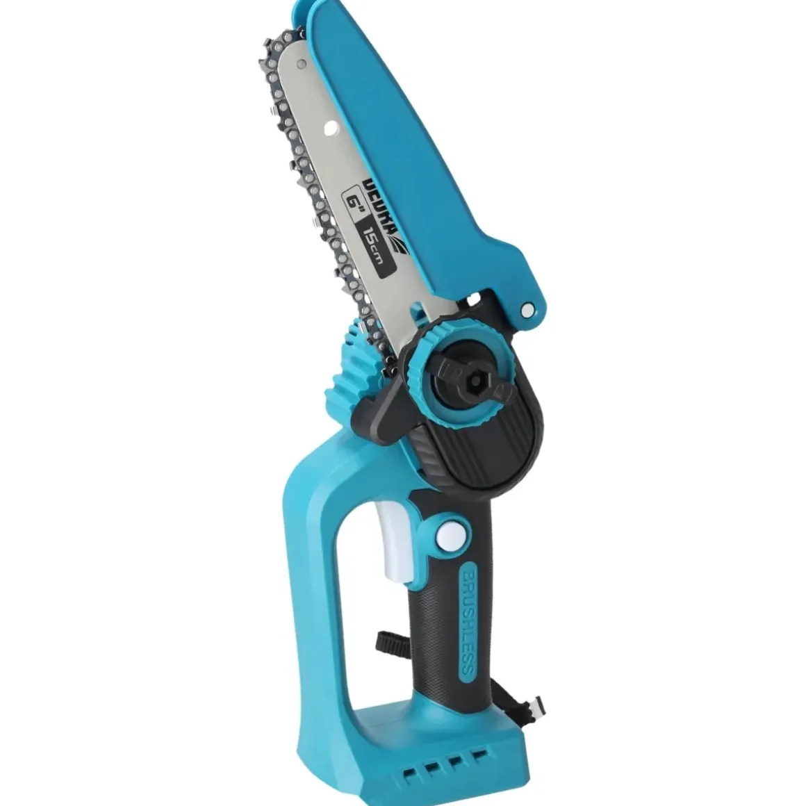 DEDRA DED7180 Mini piła łańcuchowa 6" 18V uchwyt D, pilarka akumulatorowa do gałęzi