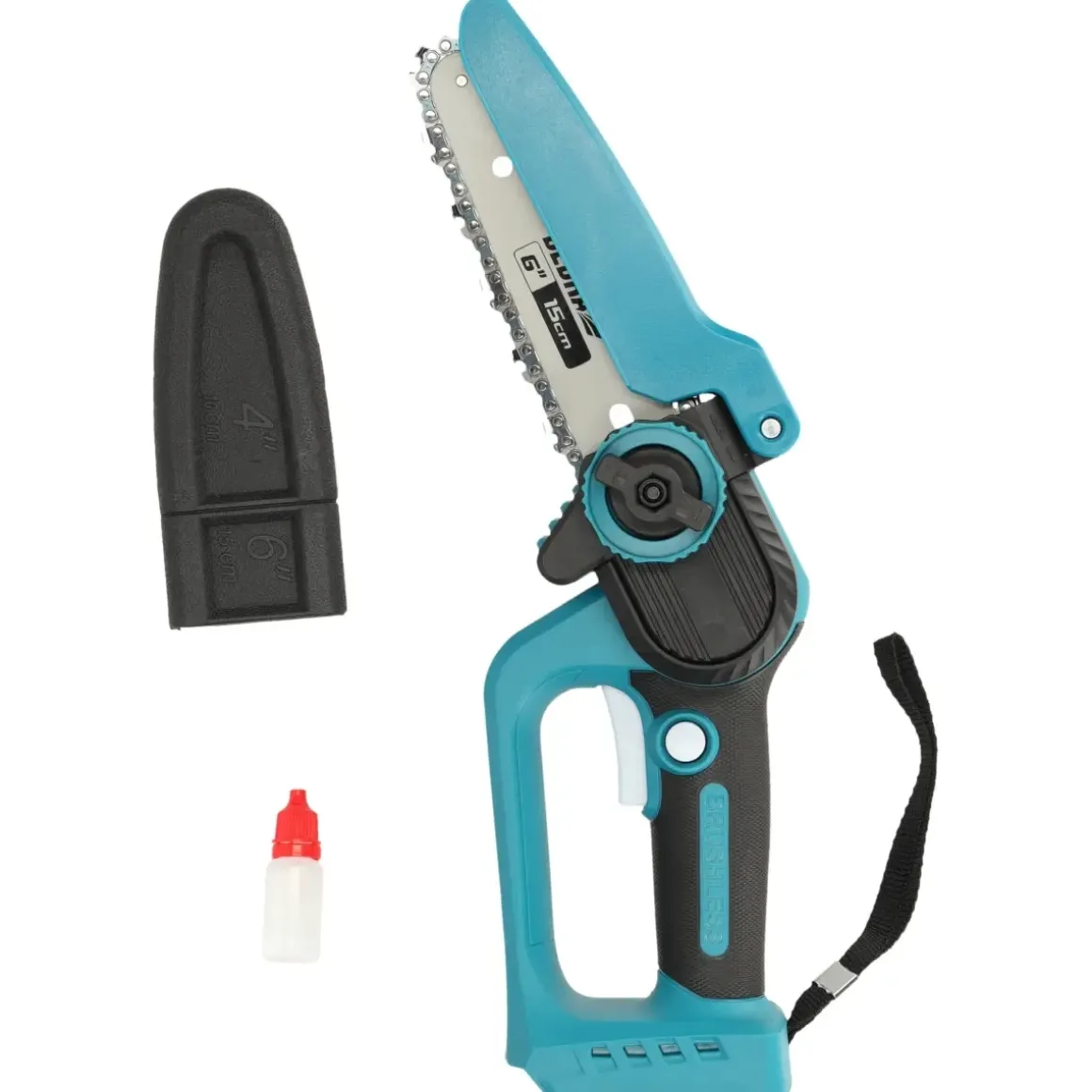 DEDRA DED7180 Mini piła łańcuchowa 6" 18V uchwyt D, pilarka akumulatorowa do gałęzi