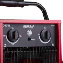 DEDRA DED9922 NAGRZEWNICA ELEKTRYCZNA PIEC DMUCHAWA 5KW EWIMAX OFICJALNY DYSTRYBUTOR - AUTORYZOWANY DEALER DEDRA