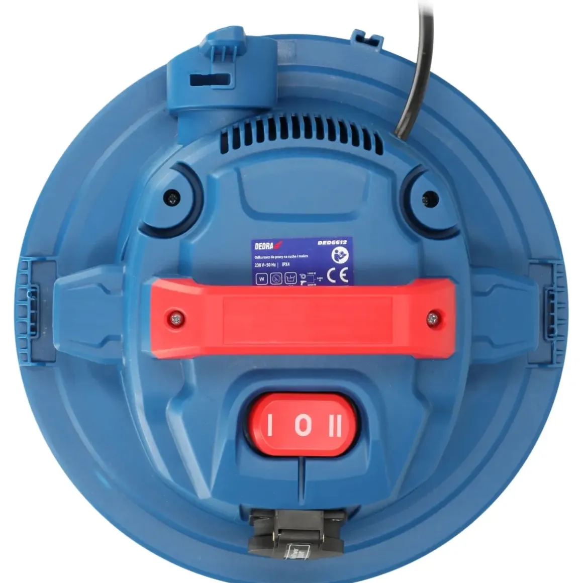 DEDRA DED6612 Odkurzacz warsztatowy przemysłowy 1400W 30L sucho/mokro rura metal teleskop