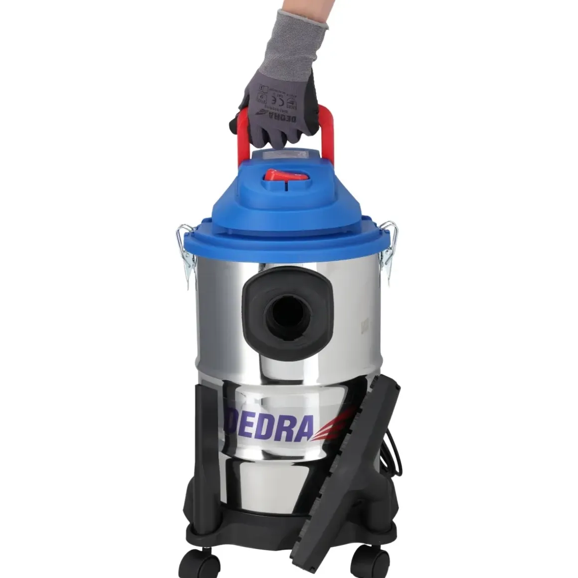 DEDRA DED6610 Odkurzacz warsztatowy przemysłowy 1200W 20L sucho mokro filtr worek
