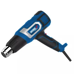 DEDRA DED7977 opalarka 2000W, nagrzewnica 60-600°C, 2 biegi, 4 dysze, termokurcz
