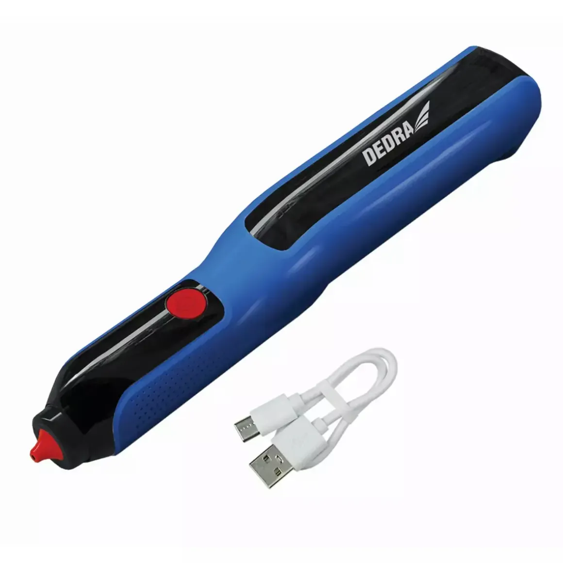 Dedra DED7547 Pistolet do kleju na gorąco 7-8 mm 4V USB-C, klejarka akumulatorowa
