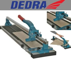 DEDRA DED1154 PRZECINARKA MASZYNA DO CIĘCIA PŁYTEK CERAMIKI GLAZURY Z ŁOŻYSKAMI, PROWADNICA X-PROFIL 1200mm  EWIMAX - OFICJALNY DYSTRYBUTOR - AUTORYZOWANY DEALER DEDRA