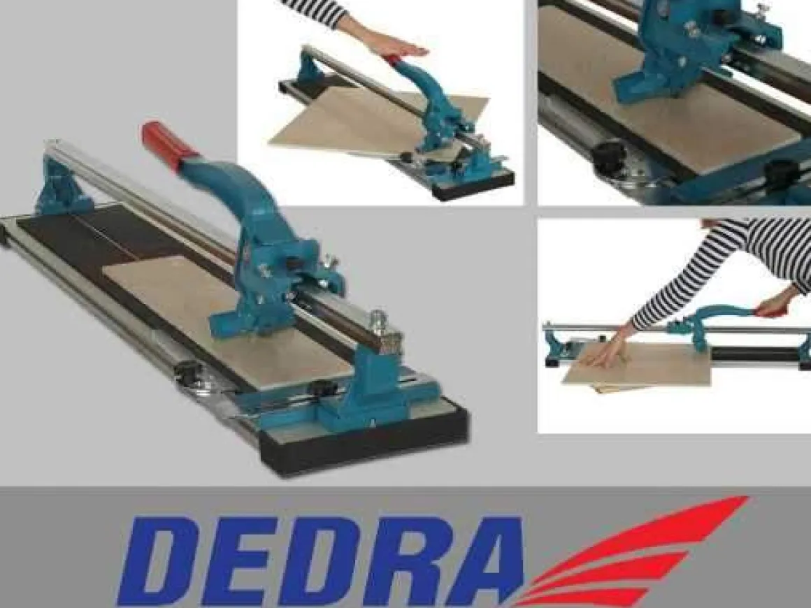 DEDRA DED1153 PRZECINARKA MASZYNA DO CIĘCIA PŁYTEK CERAMIKI GLAZURY Z ŁOŻYSKAMI, PROWADNICA X-PROFIL 1000mm EWIMAX - OFICJALNY DYSTRYBUTOR - AUTORYZOWANY DEALER DEDRA
