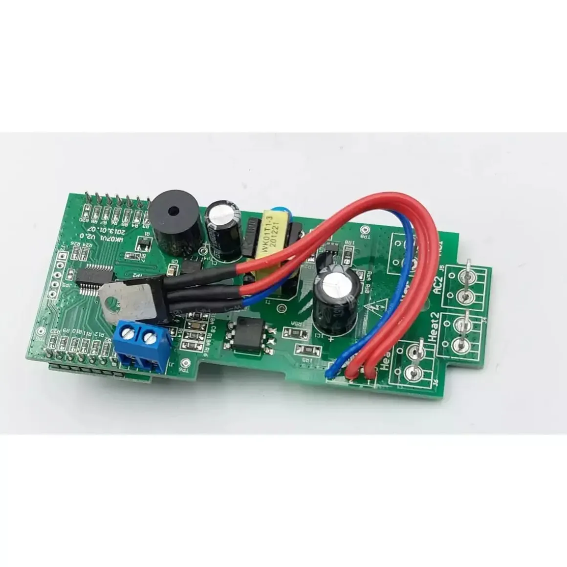 Dedra DED7516 #8 Płytka elektroniczna z wyświetlaczem LCD zgrzewarki rur, sterownik