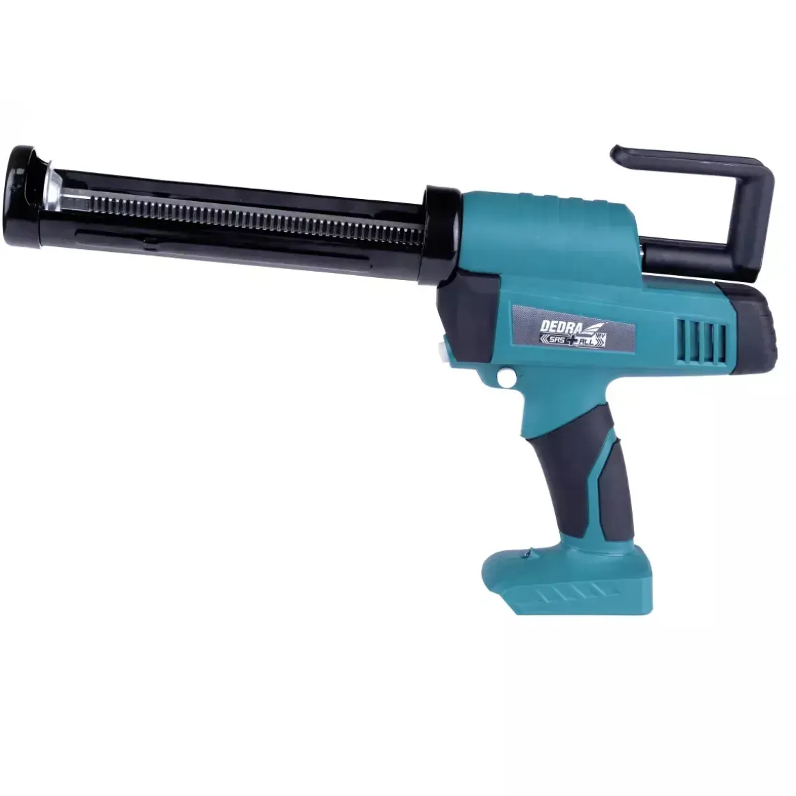 DEDRA DED7056 SAS+ALL Wyciskacz akumulatorowy do silikonu, pistolet do kleju 300ml 18V 2000N
