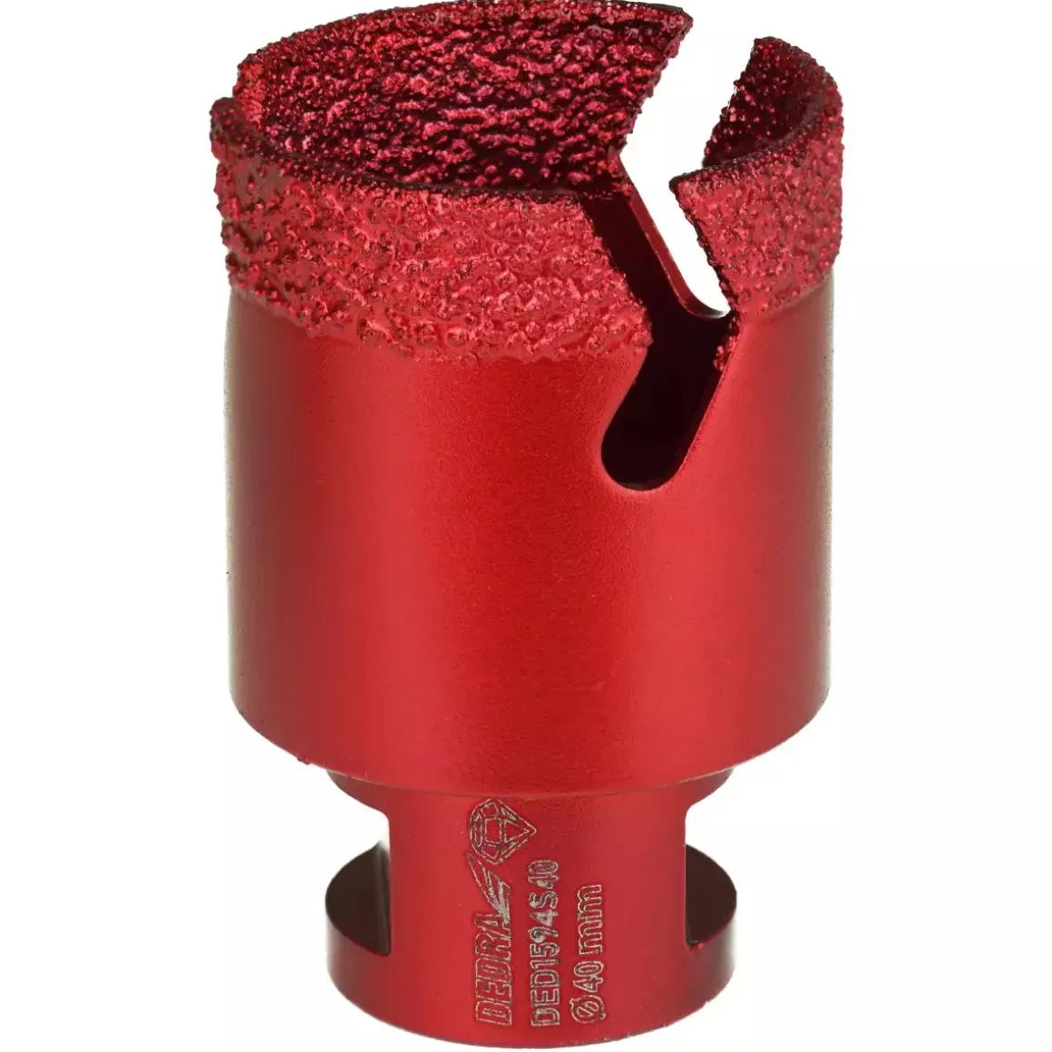 DEDRA DED1594S40 Koronka diamentowa Vacuum Brazed M14 40mm otwornica gres ceramika szkło