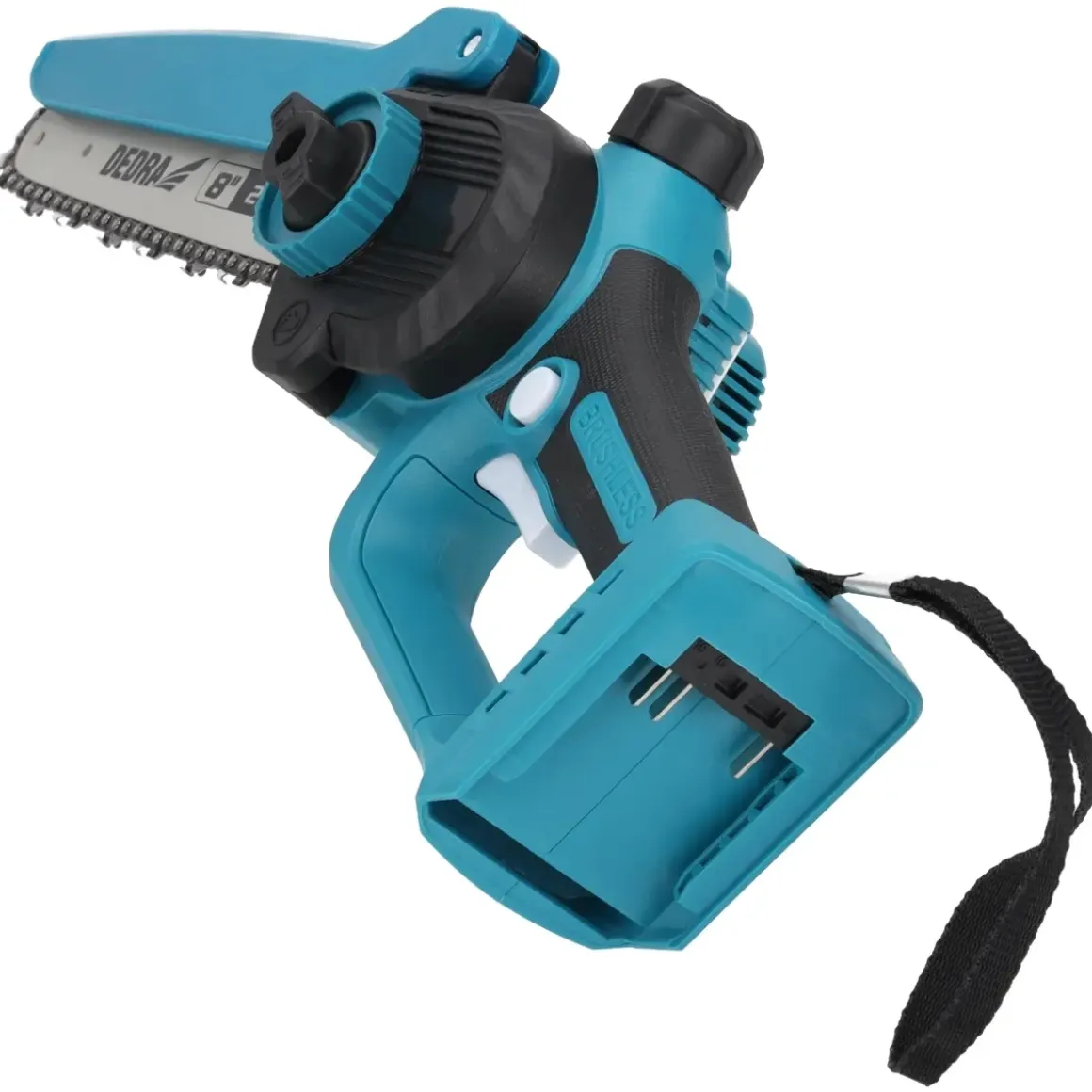 DEDRA DED7181S Mini piła łańcuchowa 8" 18V pilarka akumulatorowa bezszczotkowa 20 cm