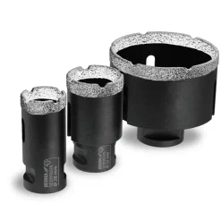DEDRA DED1592SZ05 Zestaw koronek diamentowych VB M14 28/35/68 mm otwornice do gresu i ceramiki