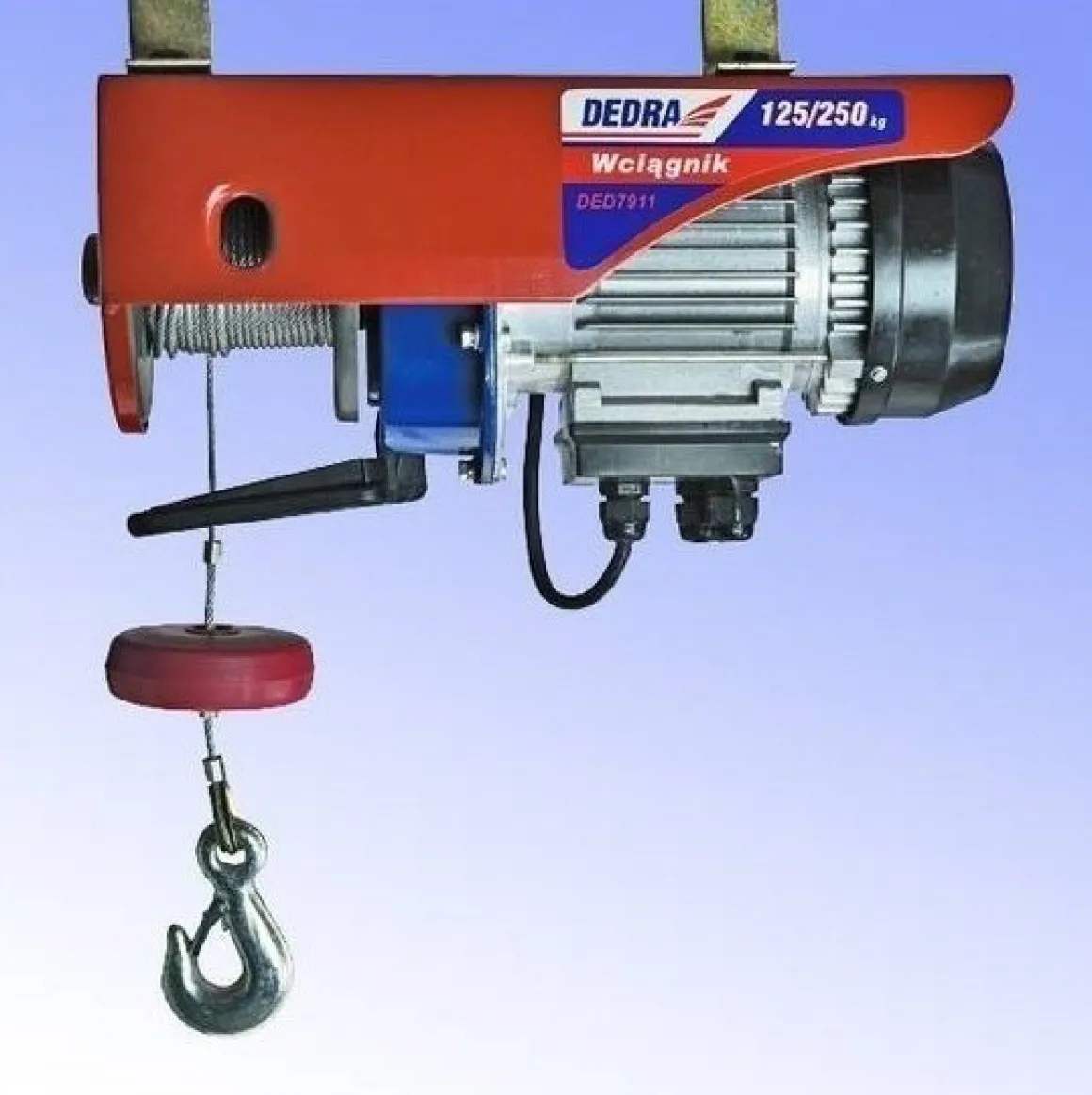 DEDRA DED7914 WCIĄGARKA WYCIĄGARKA LINOWA ELEKTRYCZNA 500kG EWIMAX OFICJALNY DYSTRYBUTOR - AUTORYZOWANY DEALER DEDRA