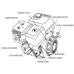 DEDRA DED8830 ZAGĘSZCZARKA DO GRUNTU 88KG 5.5km KÓŁKA TRANSPORTOWE - OFICJALNY DYSTRYBUTOR - AUTORYZOWANY DEALER DEDRA