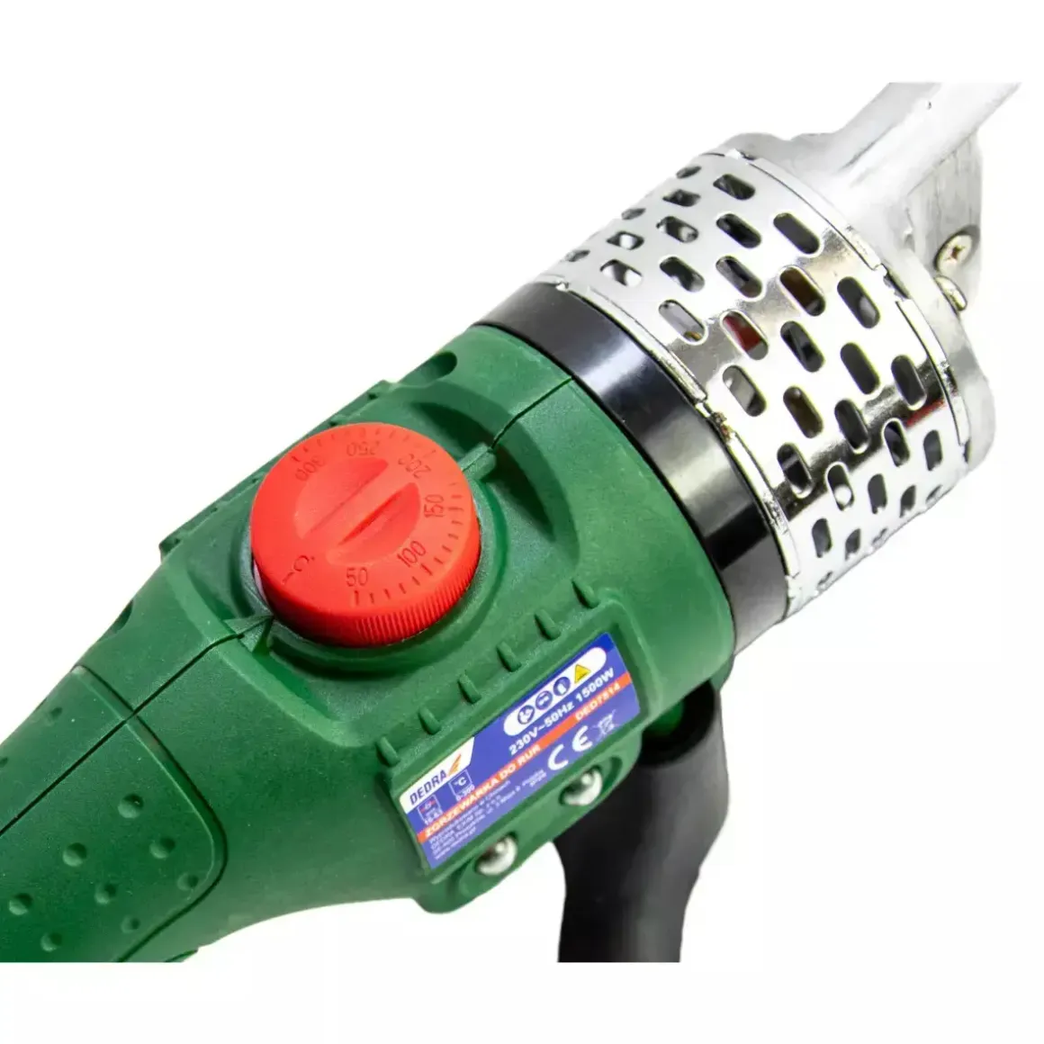 DEDRA DED7514 Zgrzewarka polifuzyjna mufowa do rur PP PE PB 1500W 16-63mm walizka