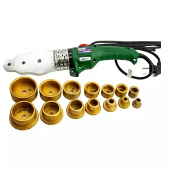 DEDRA DED7514 Zgrzewarka polifuzyjna mufowa do rur PP PE PB 1500W 16-63mm walizka