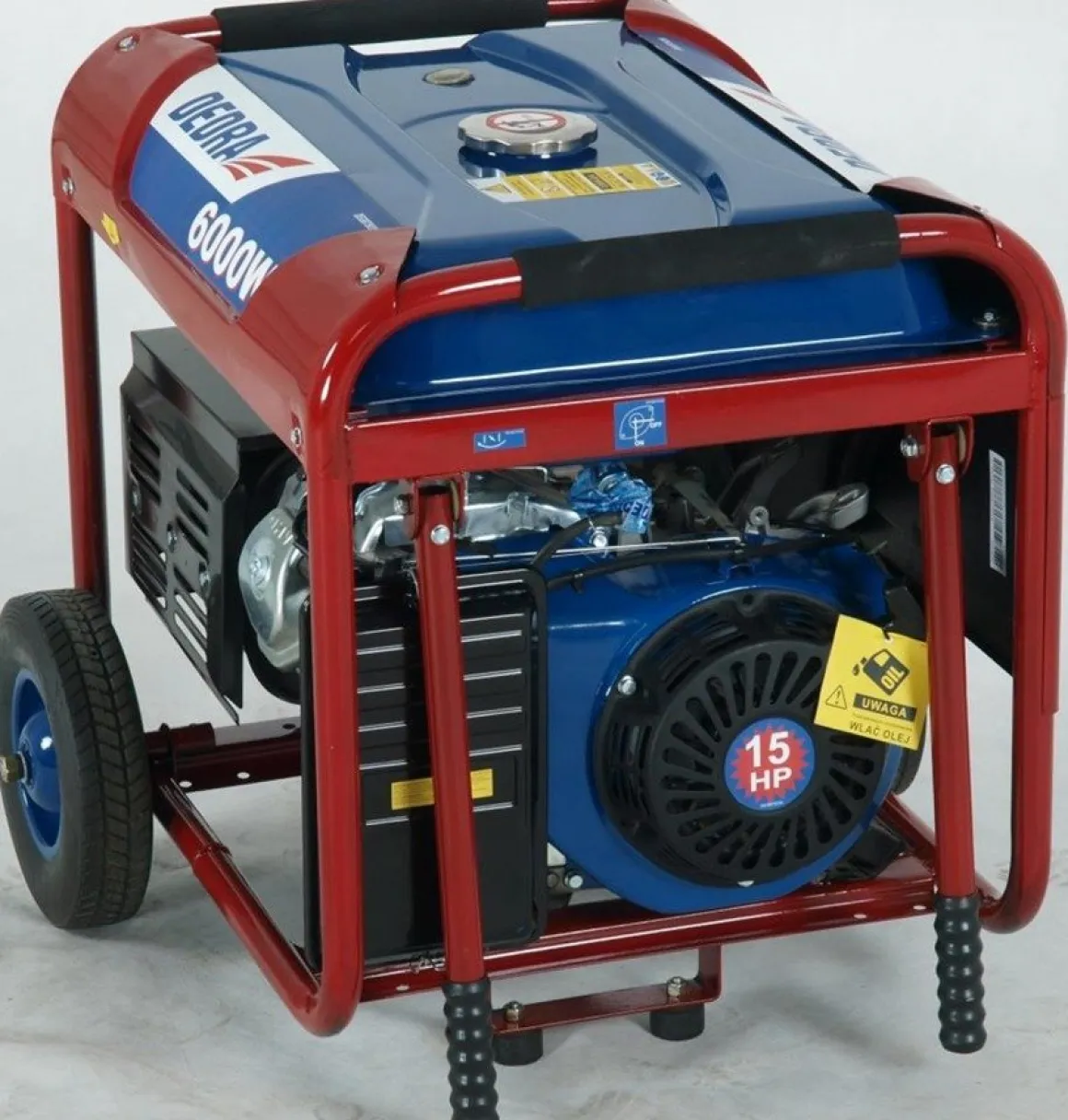 DEDRA DEGB7503K AGREGAT GENERATOR PRĄDOTWÓRCZY z AVR MOC 6.5kW 6500W EWIMAX OFICJALNY DYSTRYBUTOR - AUTORYZOWANY DEALER DEDRA