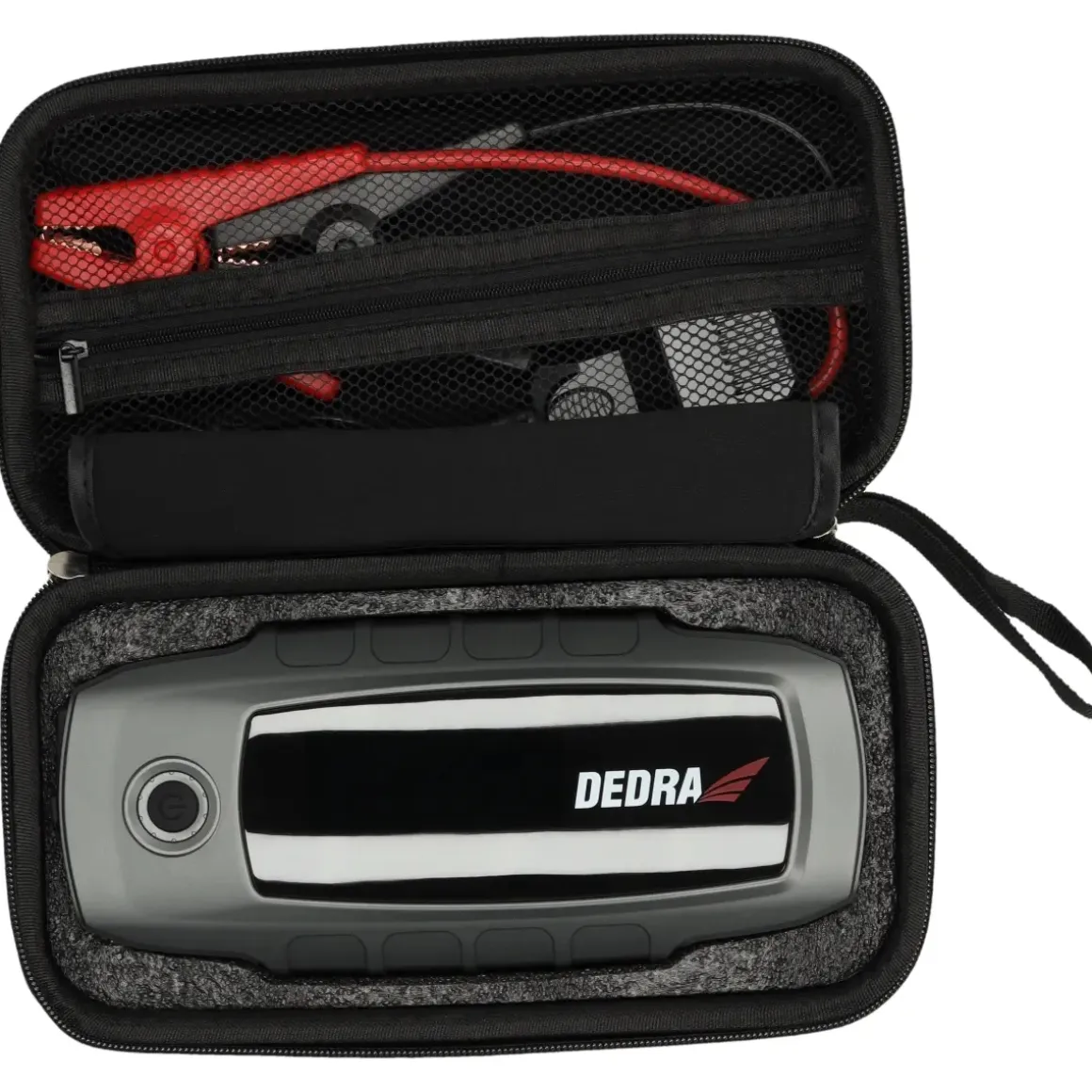 DEDRA DEPP1600 Powerbank rozruchowy 16000mAh LCD, booster starter 12V Jump Starter