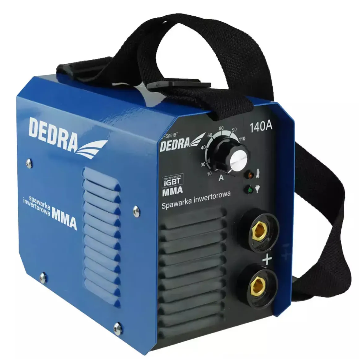 DEDRA DESI151BT Spawarka inwertorowa MMA IGBT 140A elektrodowa 230V