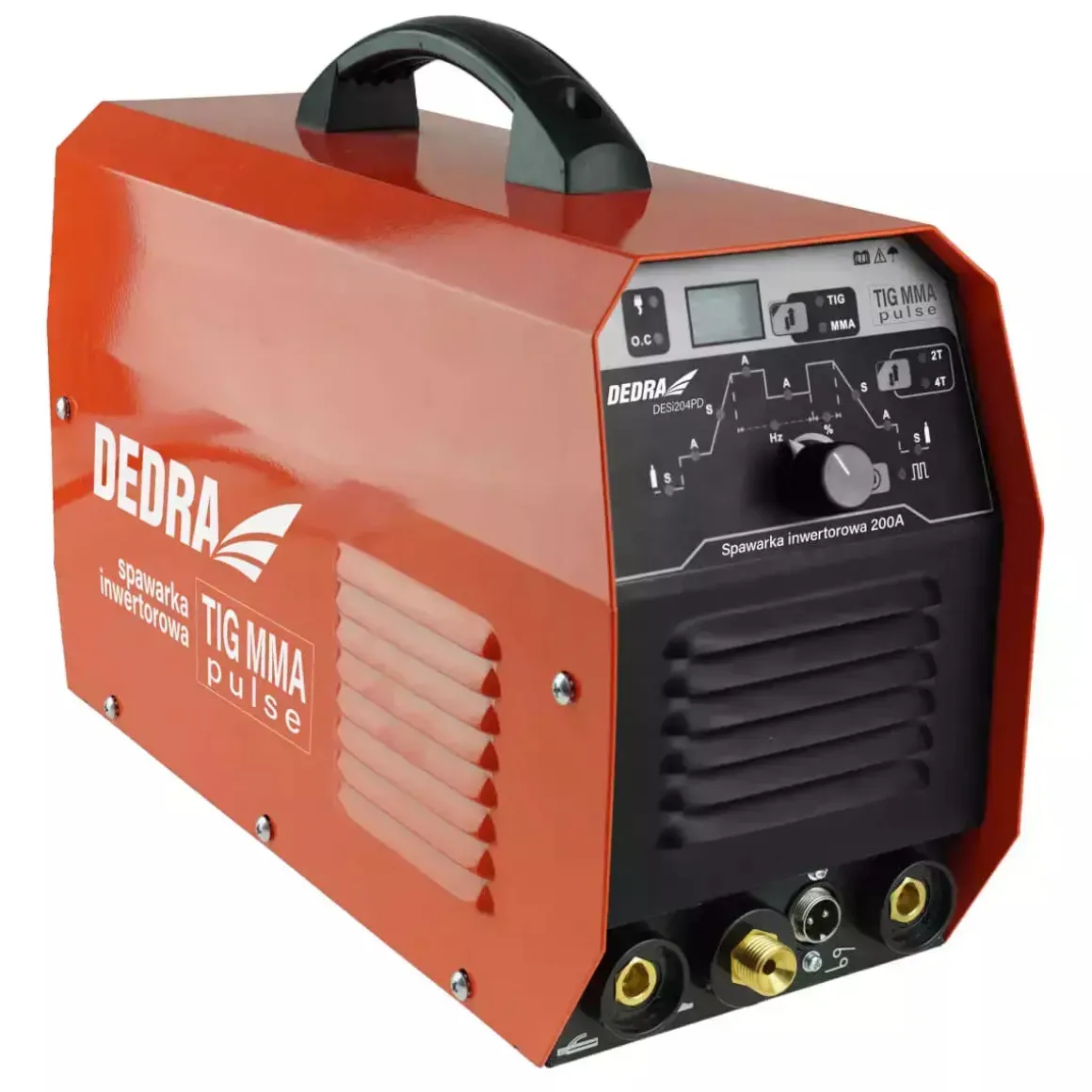 DEDRA DESTI204PD Spawarka TIG/MMA 200A Pulse LCD Inwertorowa MOSFET Inwerter MMA