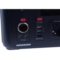 DEDRA DEZS0300 Stacja zasilania 296Wh 300/500W powerbank solarny UPS przenośna
