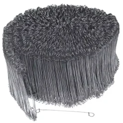 DEDRA 1276 Drut wiązałkowy oczkowy ocynkowany do zbrojeń i siatki 12,7 cm 2500 szt.