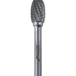 Dedra 07F644 Frez trzpieniowy owalny E12x20mm 6mm do metalu, pilnik węglikowy
