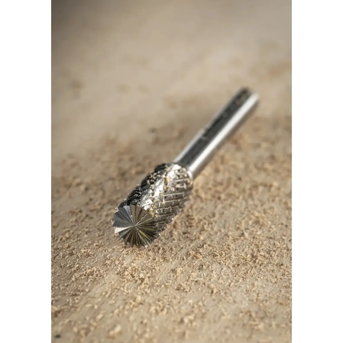Dedra 07F612 Frez trzpieniowy walcowy B12x25mm 6mm do metalu, pilnik obrotowy