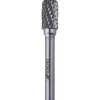 Dedra 07F623 Frez trzpieniowy walcowy zaokrąglony C12x25mm, pilnik obrotowy 6mm