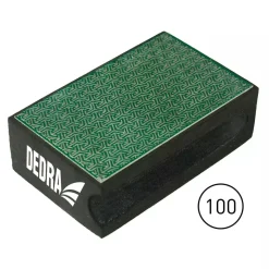 DEDRA FG0100 Kostka diamentowa gradacja 100 do szlifowania ręcznego, polerowania gresu i kamienia
