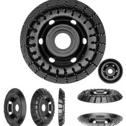 Dedra F692030 Tarcza tarnikowa frez kątowy 45° 120mm raszpla do drewna na szlifierkę