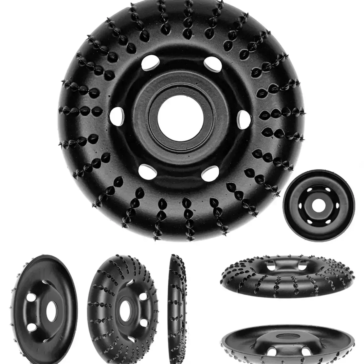 DEDRA F692034 Tarcza tarnikowa frez promieniowy R15 wypukły 120mm do drewna i szlifierki kątowej