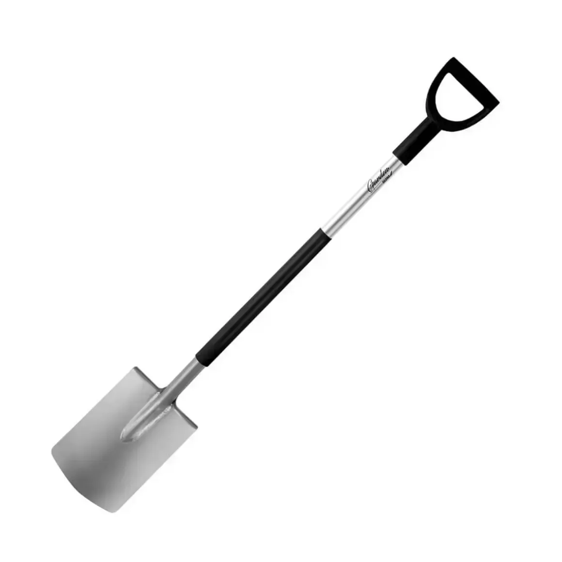 Dedra Garden 80B006 Łopata Szpadel Prosty Zaokrąglony Metalowy Trzonek Uchwyt D 122 cm