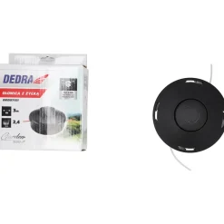 DEDRA Garden DED87151 Głowica żyłkowa do kosy spalinowej i podkaszarki 2,4 mm 3 m