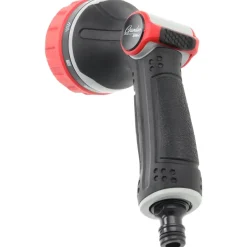 DEDRA GARDEN 80N254K Turbo Thumb Control pistolet zraszający, zraszacz ogrodowy 8 funkcji