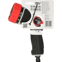 DEDRA GARDEN 80N254K Turbo Thumb Control pistolet zraszający, zraszacz ogrodowy 8 funkcji