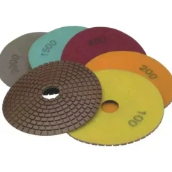 DEDRA H12G1500 dysk/tarcza polerska diamentowa 125 mm grad.1500 pad gres granit marmur