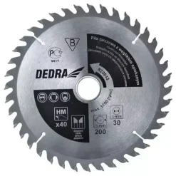 DEDRA H31540 Piła tarczowa do drewna WIDIA, tarcza zębata 315x30 mm 40T