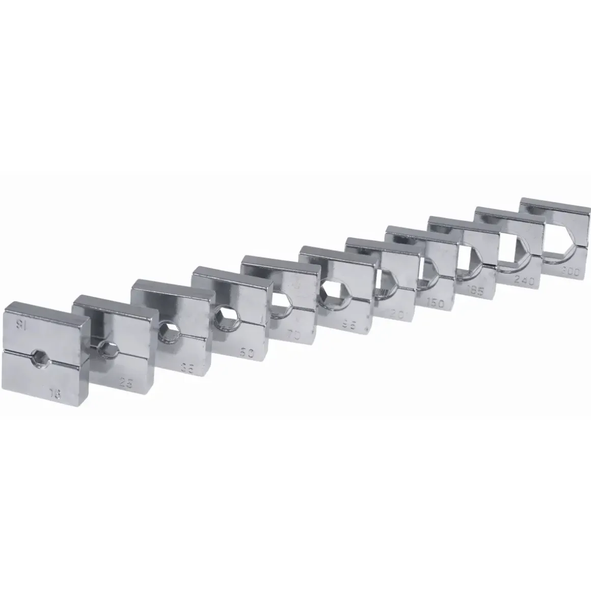 DEDRA 1268H1 Praska hydrauliczna ręczna zaciskarka do końcówek kablowych Cu Al HEX