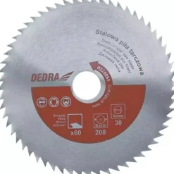 DEDRA HS500120 Piła tarczowa stalowa do drewna 500x30mm 120Z tarcza zębata