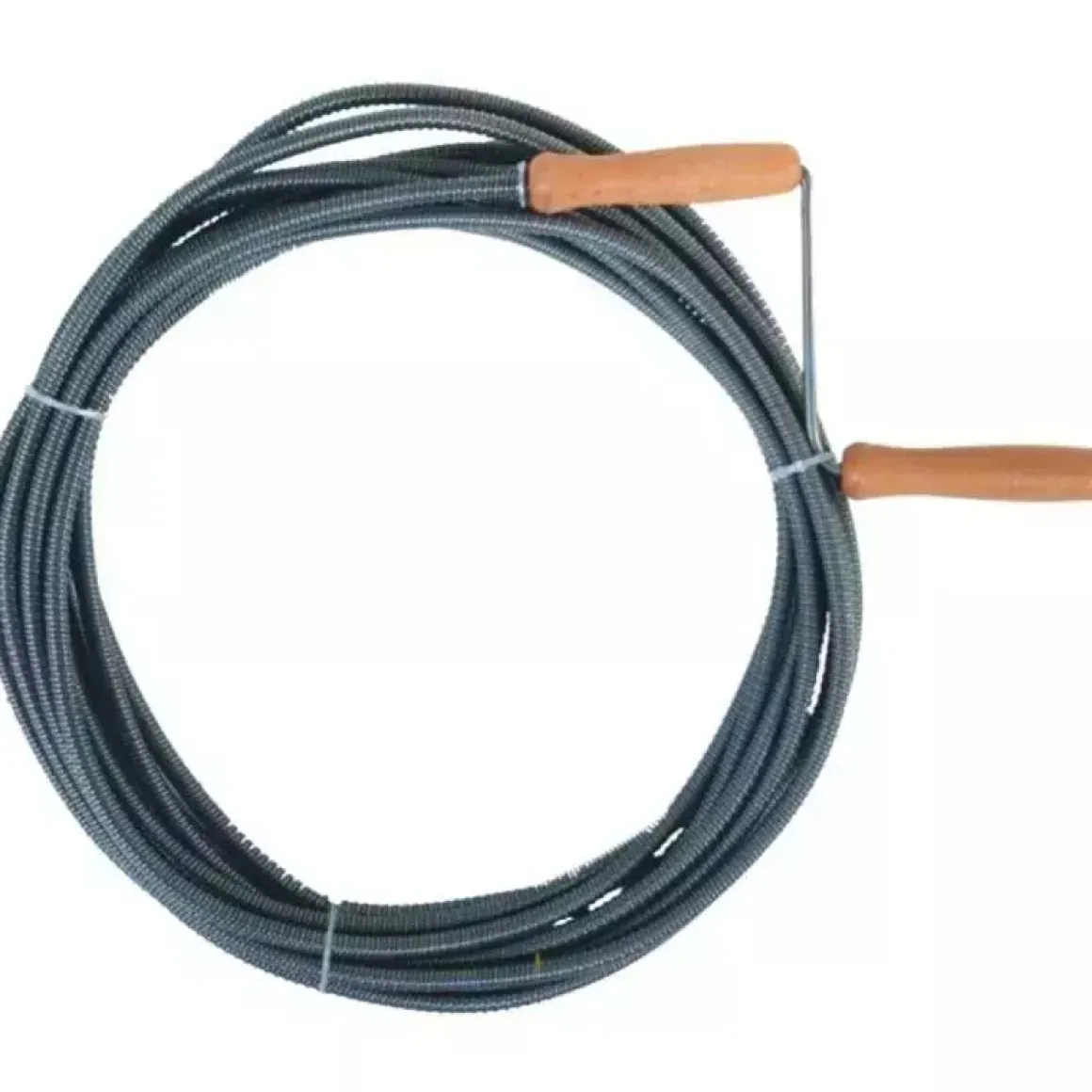 DEDRA 12H810 Spirala do udrażniania rur 8 mm x 10 m, żmijka przepychacz kanalizacji