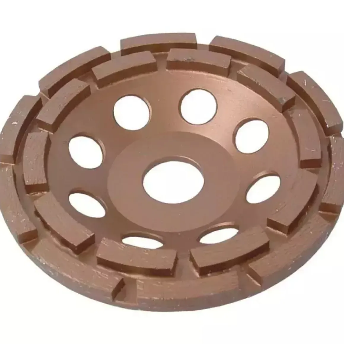 DEDRA H1207 Tarcza diamentowa garnkowa do szlifowania betonu podwójny segment 115x22,2 mm