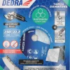 DEDRA H1046 Tarcza diamentowa segmentowa 230mm plaster miodu do betonu gresu kamienia ceramiki