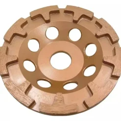 DEDRA H1214 Tarcza diamentowa Segment T 125 mm, tarcza szlifierska ściernica do betonu i kamienia