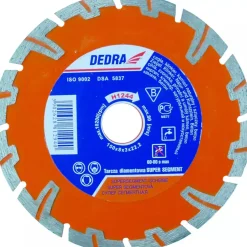 DEDRA H1247 Tarcza diamentowa Super Turbo 230x22,2mm do betonu zbroj., kamienia, ceramiki, cegły