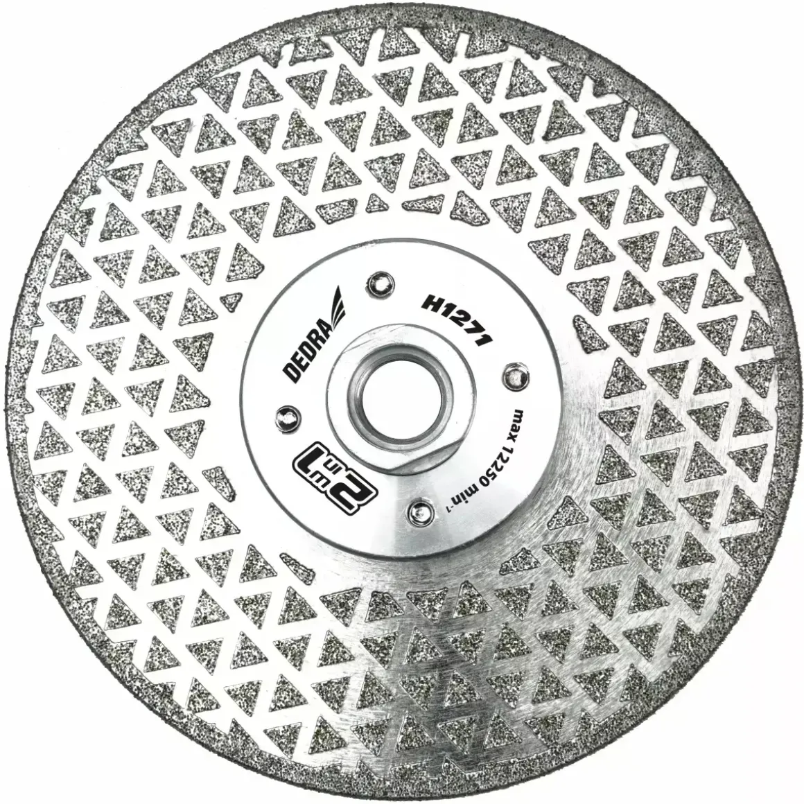 DEDRA H1271 Tarcza diamentowa szlifierska 125mm M14 do kamienia betonu cięcia na sucho