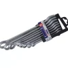 DEDRA 1403 Klucze płasko-oczkowe oczkowo-płaskie CrV 8 szt. 8-22 mm, komplet